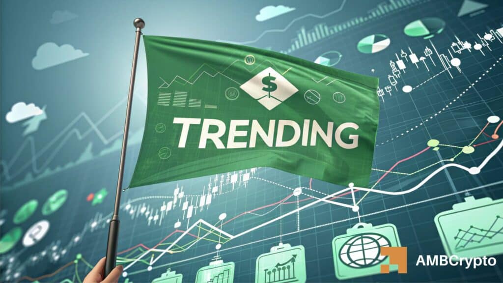 Here are the top trending coins right now - ZEC, TRUMP, AI16Z