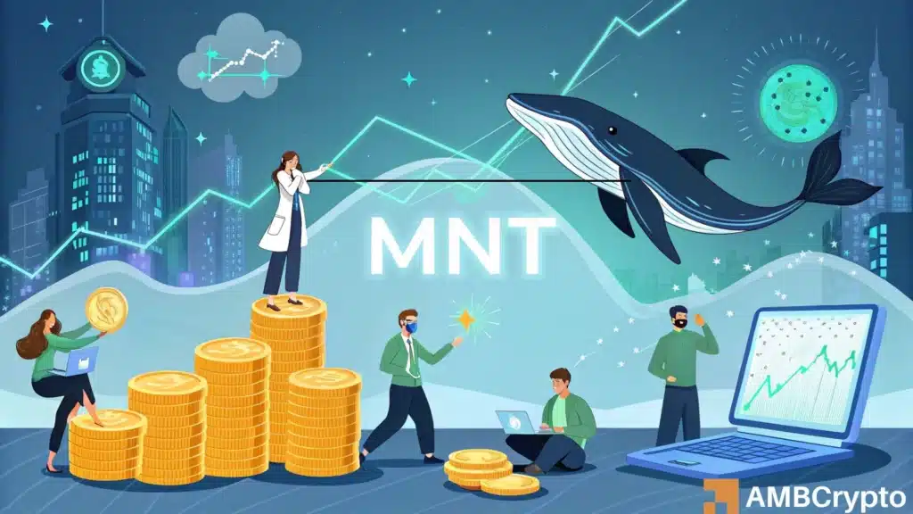 Profit-takers threaten Mantle's 11% rally - Will MNT fall?