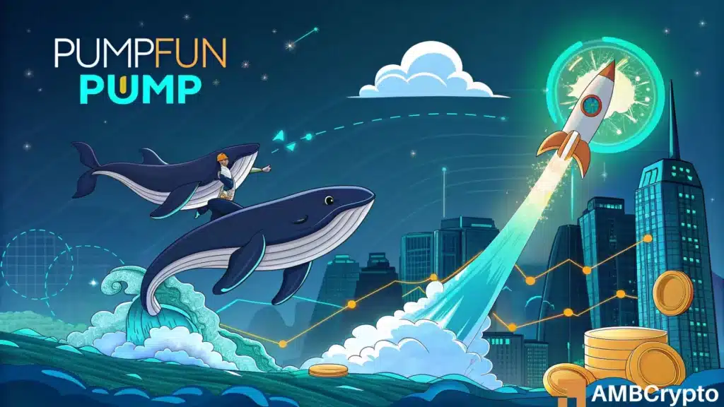 PumpFun Surges 10% Amid Rising Whale Demand: What's Next for Pump?