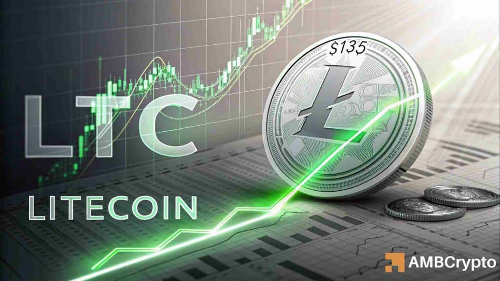 Litecoin Jumps 10% After Flag Breakout at $112 – Eyes $135 Resistance as Next Target
