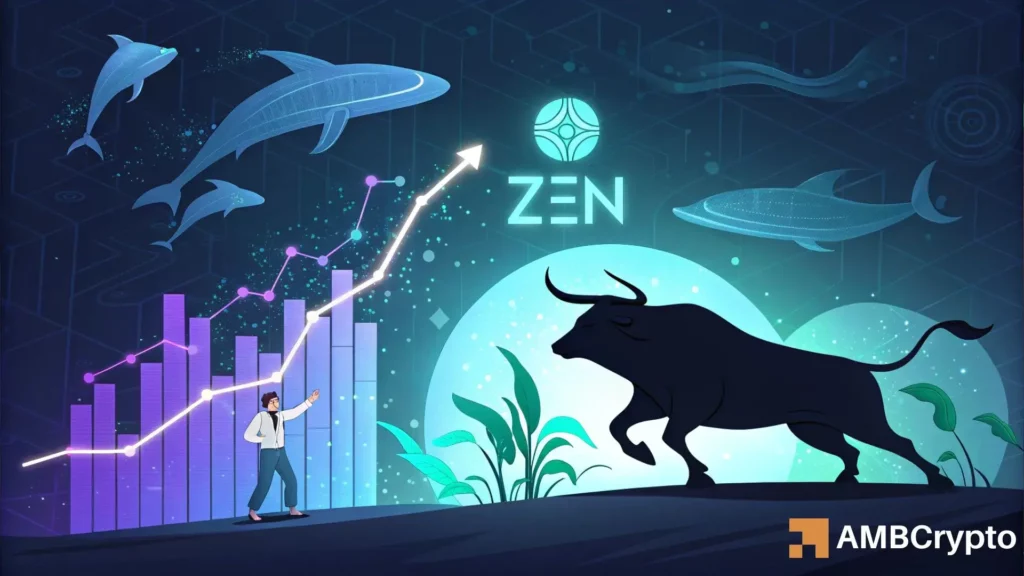ZEN Price Dips by 36% Despite Whale Accumulation