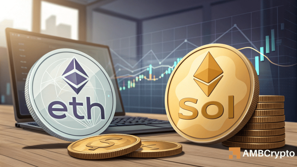 Ethereum vs. Solana: Who wins as ETH targets $7,900, SOL praised for rising appeal?