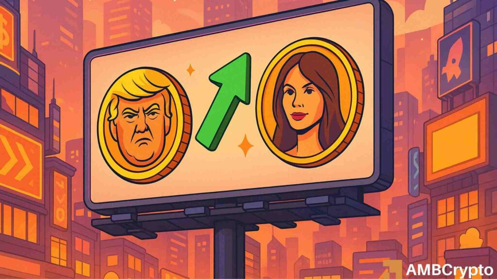 Official Trump lead memecoin recovery - But will it last?