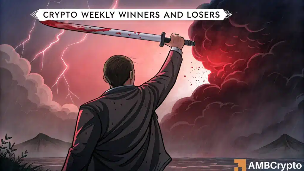 crypto weekly winners and losers