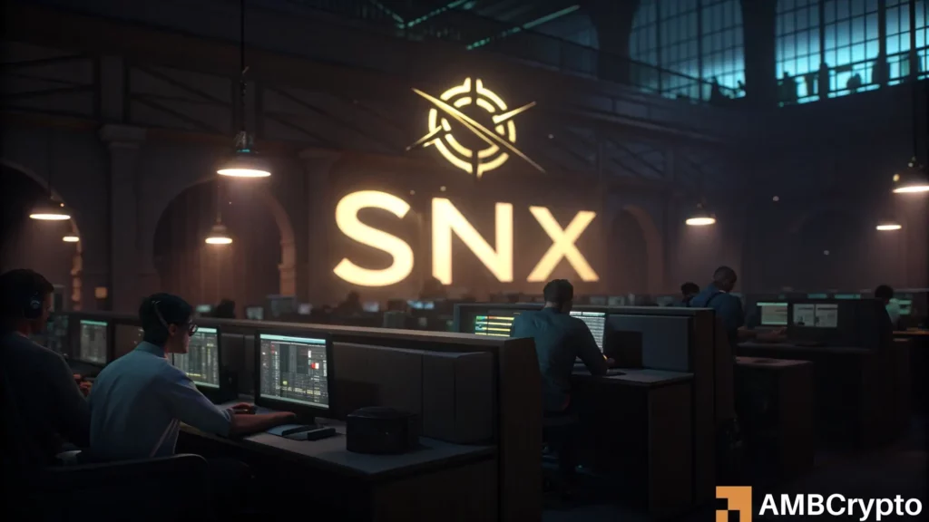 Why is SNX’s price down today? Dormant token activity forces price retracement