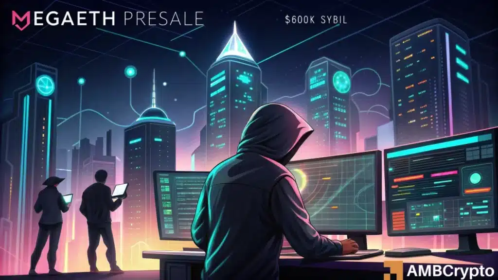 Sybil activity detected in the $MEGA presale