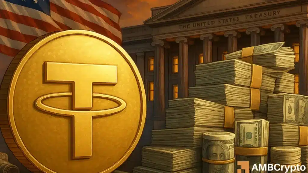 Tether - 17th largest holder of U.S debt