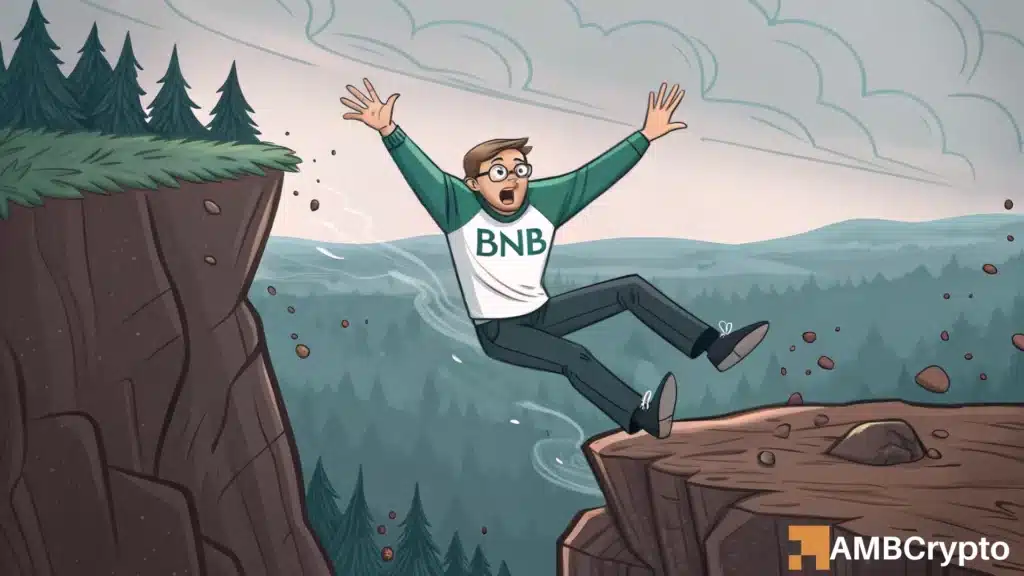 BNB’s fall below $1K explained: Why investors are leaving the chain