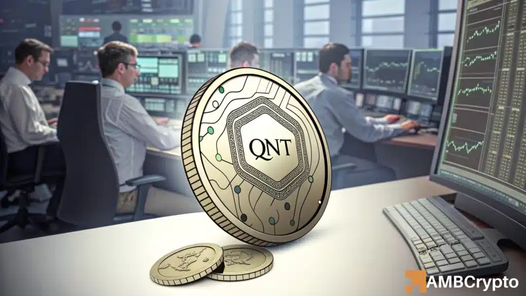 QNT rallies 14% as demand surges, but key supply zone threatens breakout