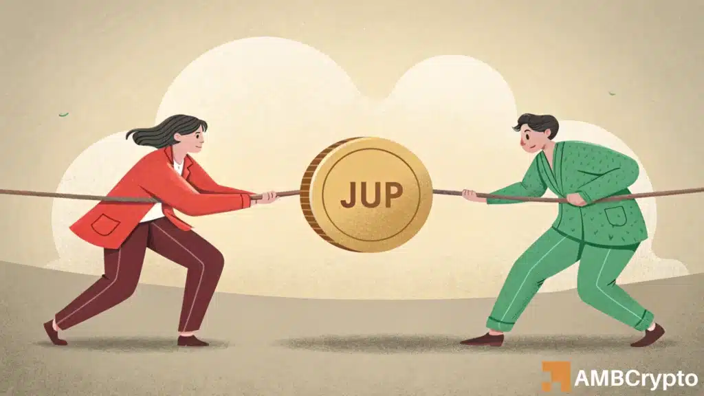 JUP faces heavy sell-off as TVL crashes