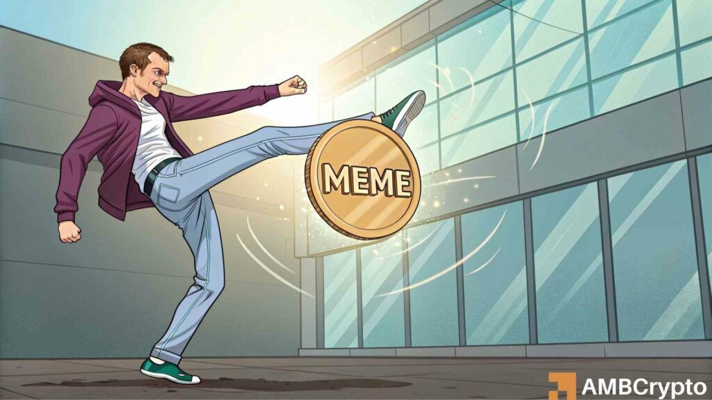 Vitalik Buterin memecoins