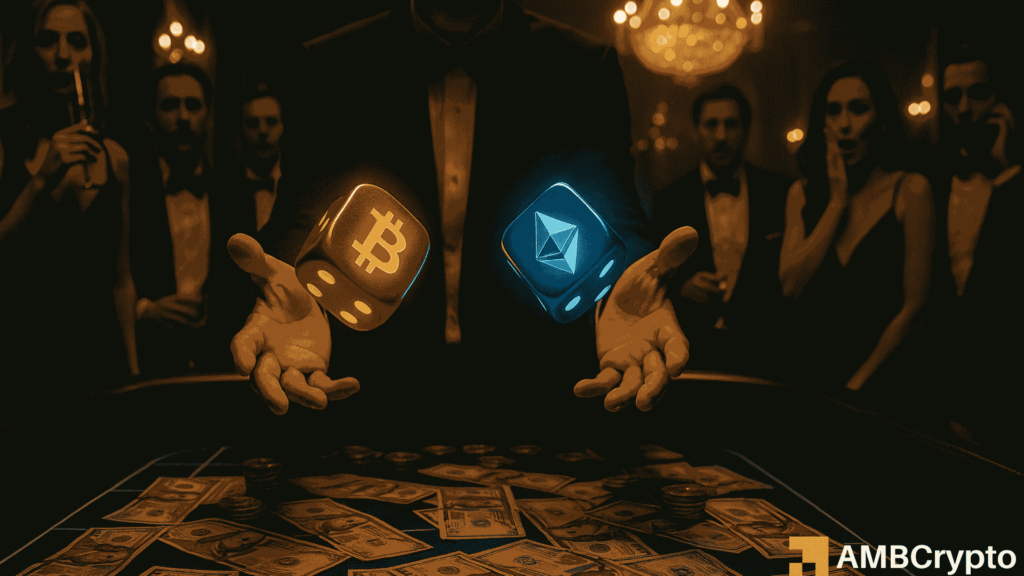$10B whale goes 'all in' on Bitcoin and Ethereum dip—Fourth winning bet?