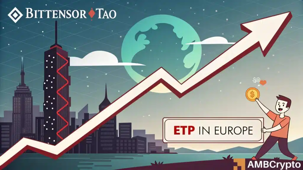 Bittensor Surges 23%, Hits a 10-Month High as Europe Debut First Staked TAO ETP