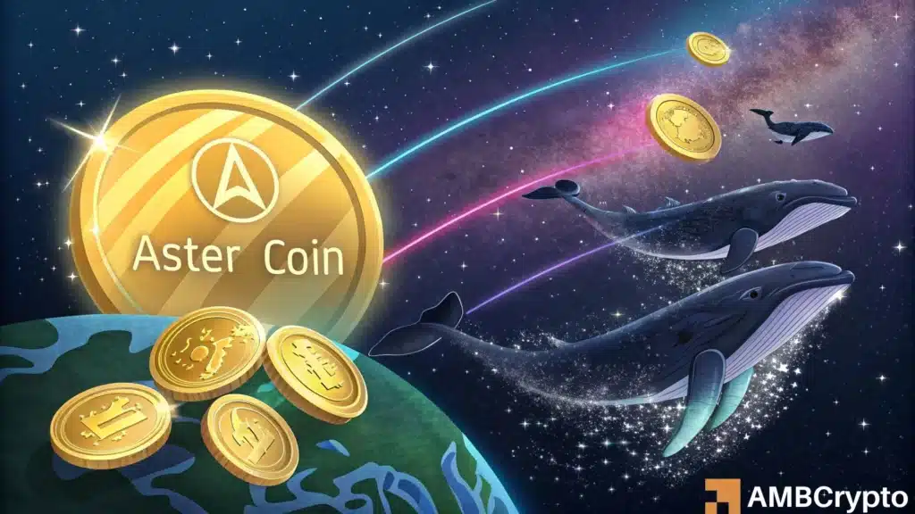 Whale Defends Key Support, scooping $6mln Worth of Aster: Any Impact on Price?