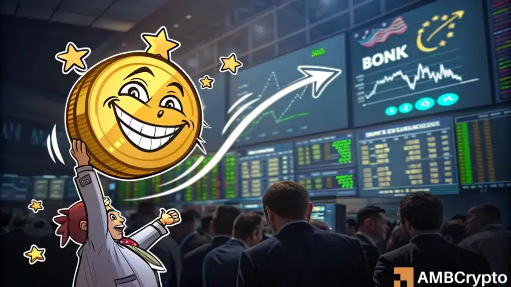 From sell-off to surge: BONK breaks out as whales return in force