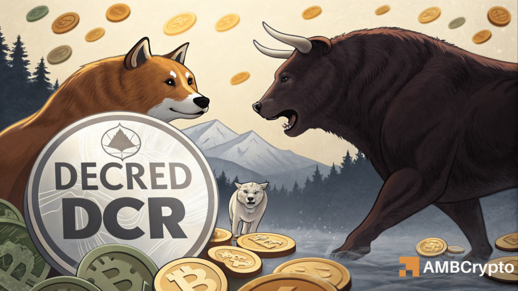 Decred [DCR] faces a breakout test as bears fight back