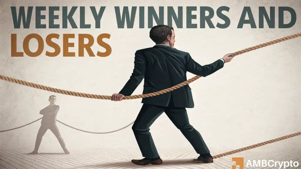 crypto weekly winners losers