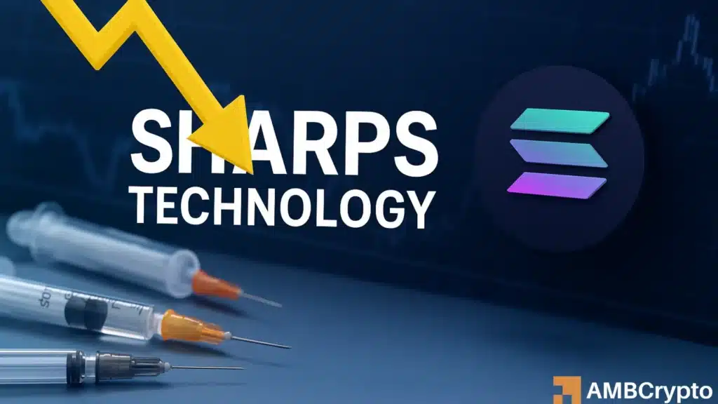 Sharp Tech's stock fall