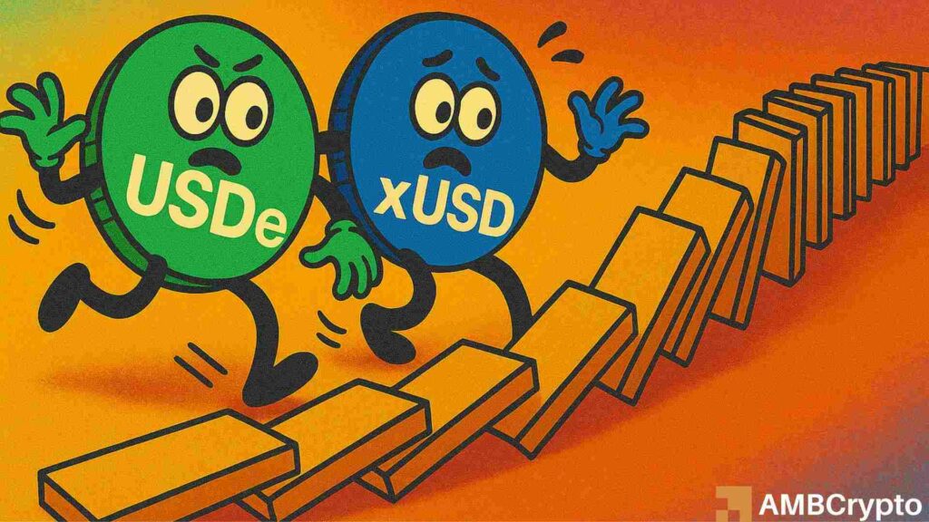 Stablecoin de-pegs: USDe, xUSD, and the aftermath of the October market crash