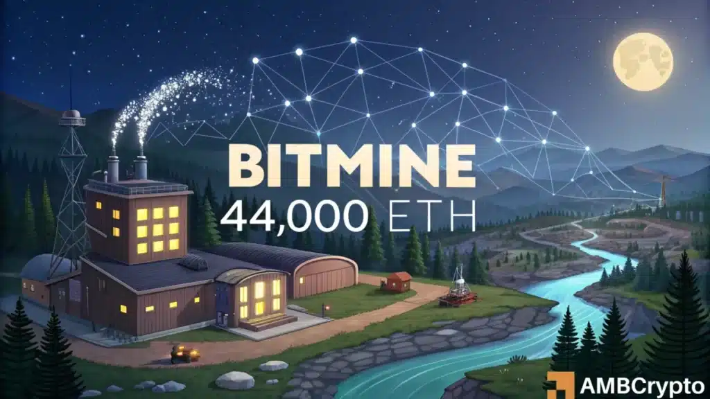 BitMine's 44,000+ ETH purchase