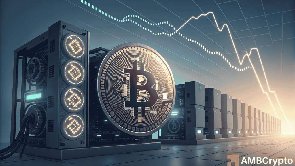Bitcoin miners face growing stress as reserves drop and difficulty remains near record highs