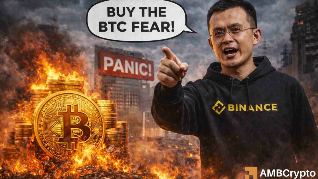 ‘Extreme fear’ returns to Bitcoin - Binance’s CZ sees a reward, not a warning