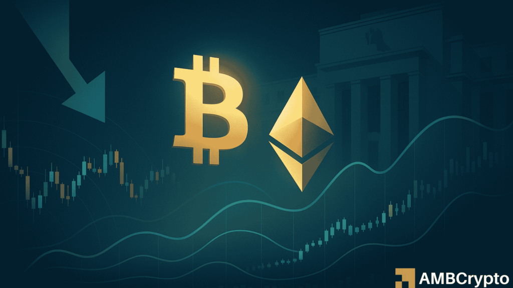 Crypto market steadies after FOMC rate cut as Bitcoin and Ethereum attempt early rebound