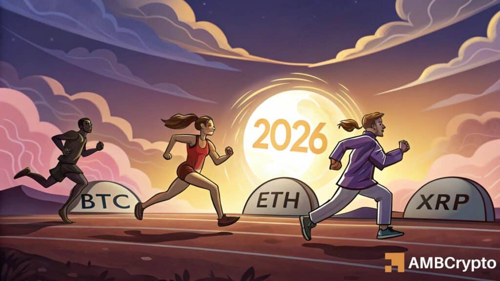 Bitcoin vs Ethereum vs XRP - Which crypto will be 2026's winner?