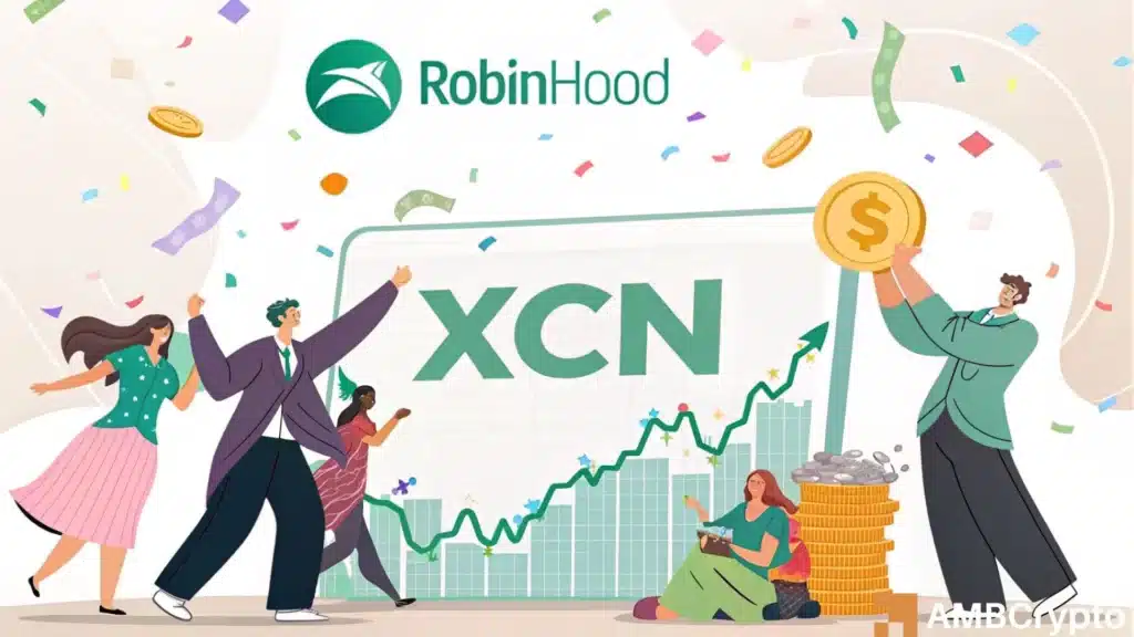 Onyxcoin Volatility Surges After Robinhood Listing: What Next for XCN?