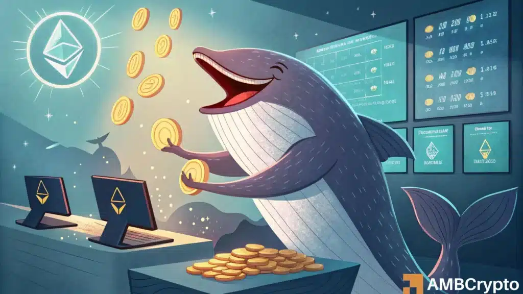 An Ethereum whale raises its holdings to $1.7bln: Will this move affect ETH?