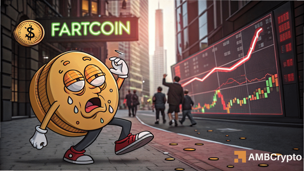FARTCOIN crashes 26% this week, but is this the end of its bear market?