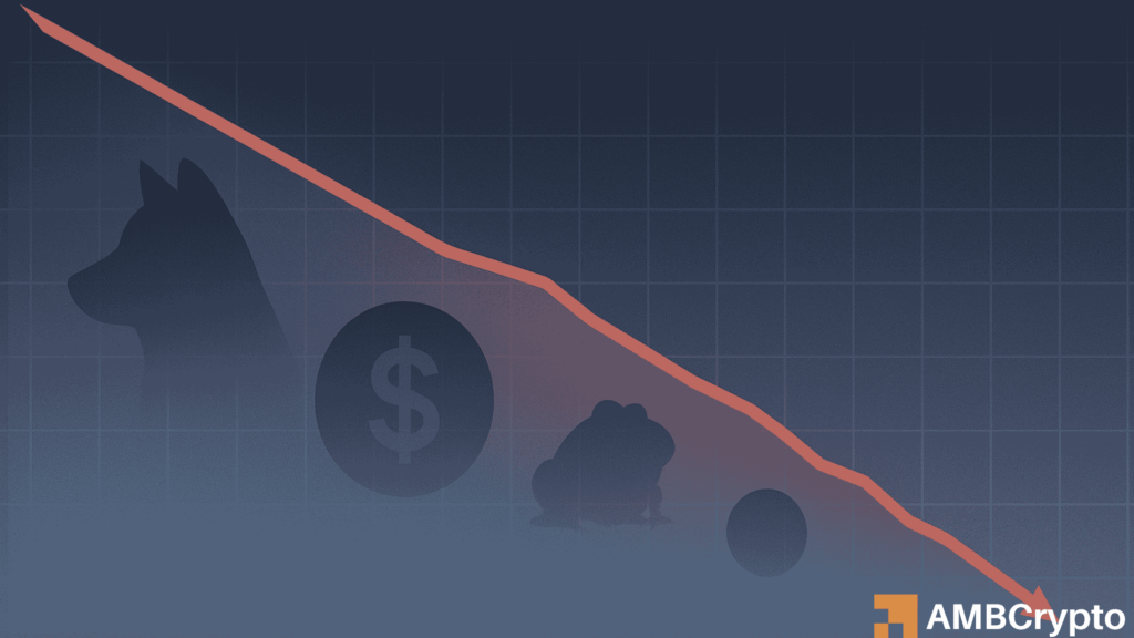 Memecoin markets enter a deep freeze as dominance collapses to multi-year lows