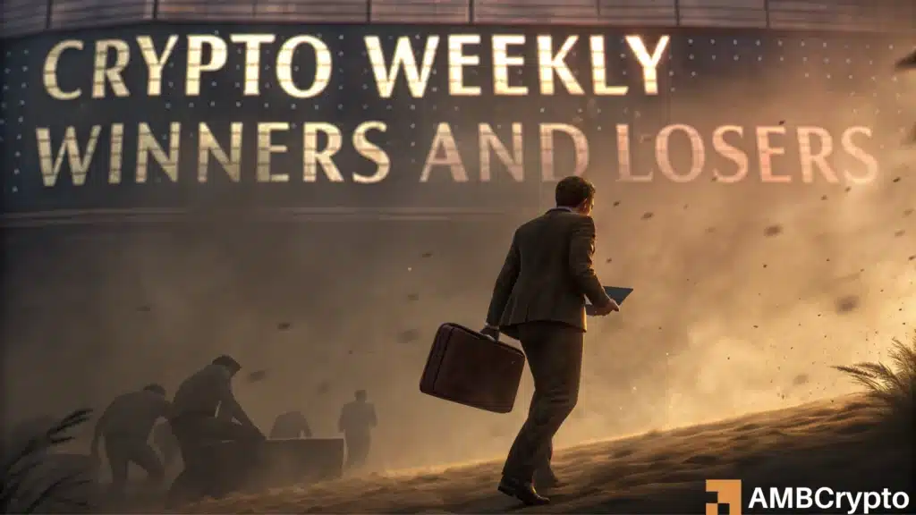 Crypto market’s weekly winners and losers – CC, UNI, HYPE, M