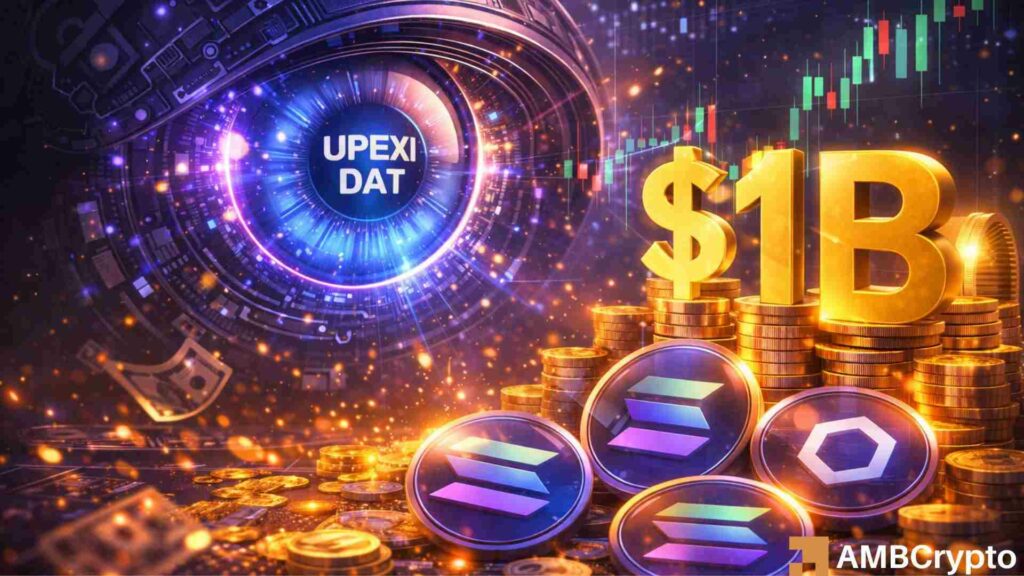 Upexi eyes $1B capital raise to scale Solana DAT strategy