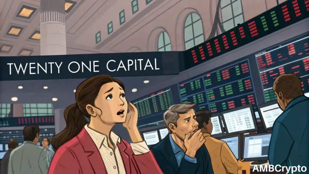 Twenty One Capital’s NYSE debut sees 20% fall - What scared investors?