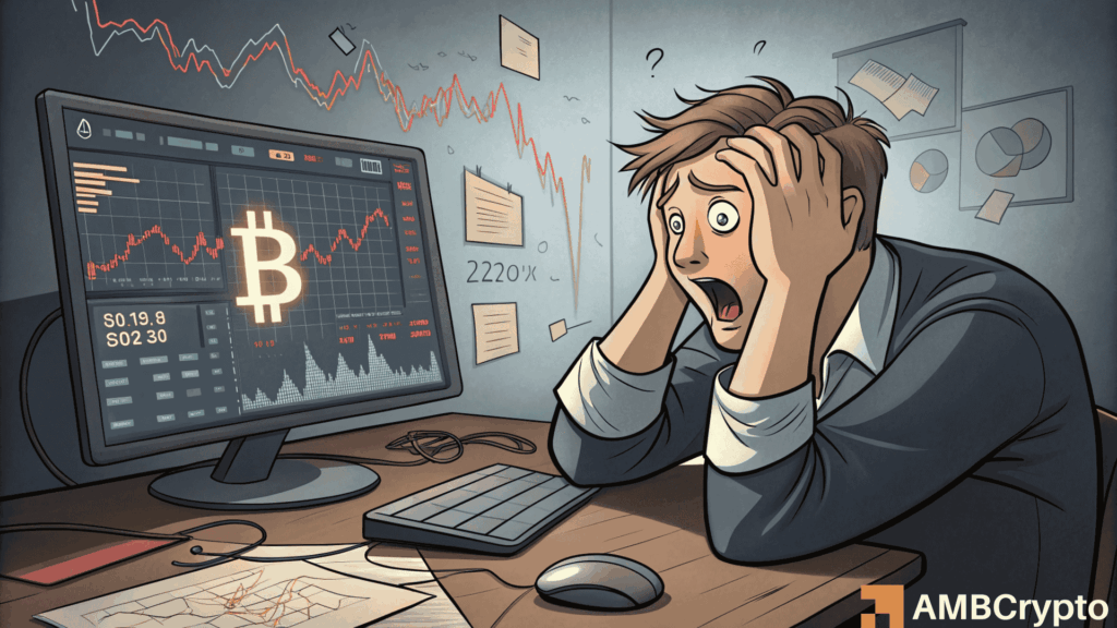 Crypto fear deepens as Bitcoin and Ethereum extend pullback