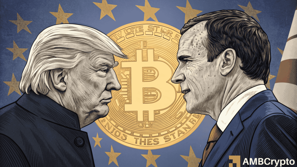 Bitcoin slides below $88k as EU freezes US trade talks over Greenland tensions