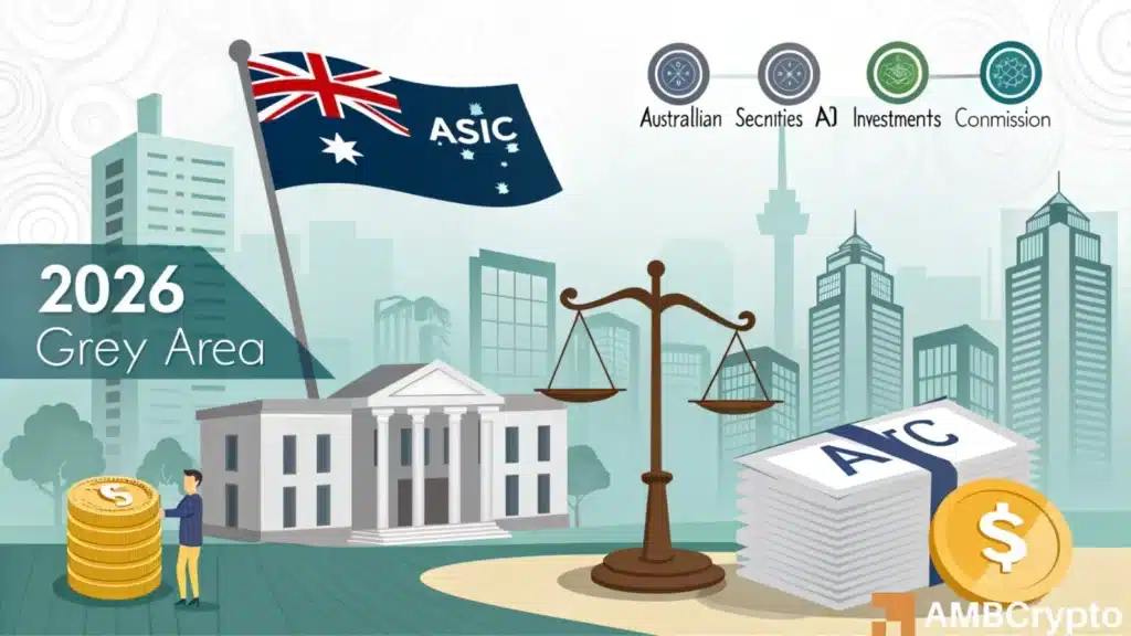 Australia's ASIC flags crypto as a grey area