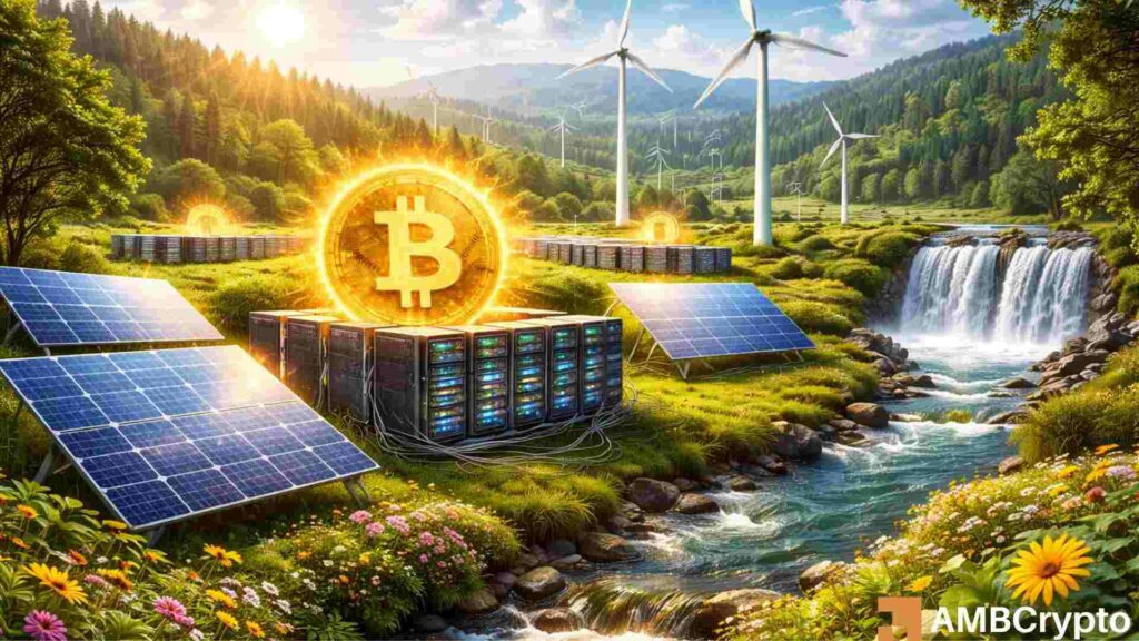 Over 50% renewable - How ‘green’ Bitcoin mining is driving climate action 