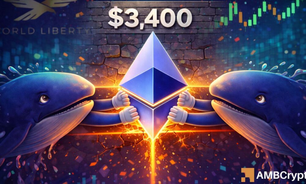 Ethereum – Will the $3,400-level hold after whales, institutions’ latest bet?
