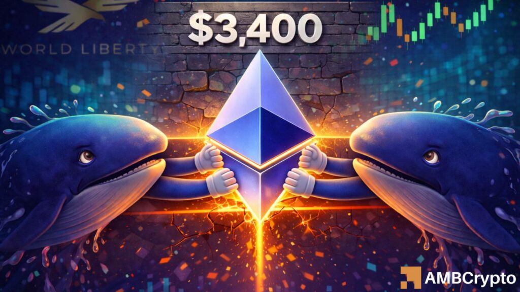 Whales and Institutions Surround ETH: Will $3,400 Break?
