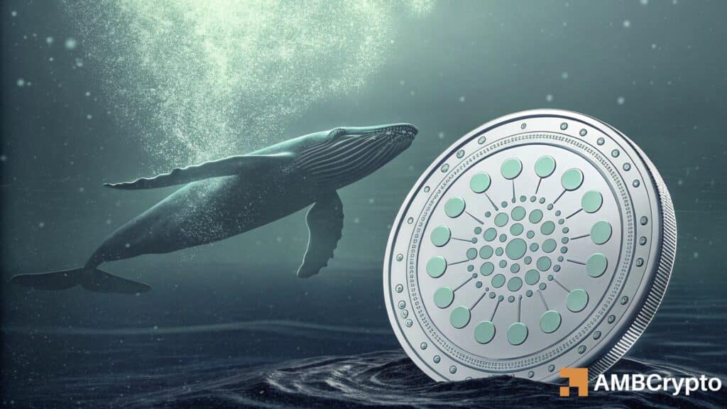 Cardano under pressure as whales buy 210 mln ADA: Breakout or fake out, what's ahead?