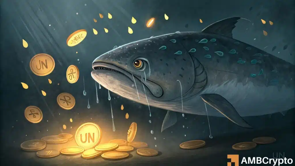 Uniswap whale dumps $10M in UNI: Is $4 support at risk?
