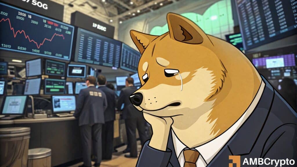 DOGE price stalls near $0.14 amid falling futures open interest