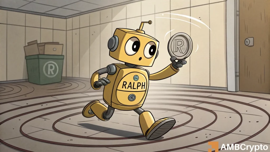 RALPH Memecoin Collapses 97% After Developer Sale Sparks Backlash