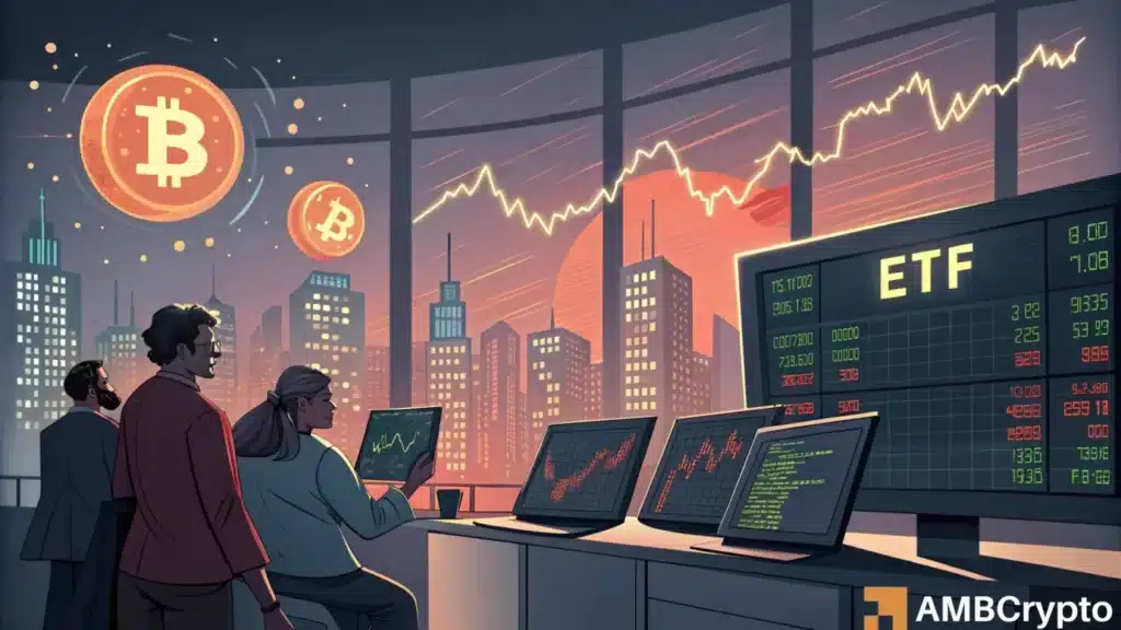 Spot Bitcoin, Ether ETF outflows deepen, but the market refuses to break