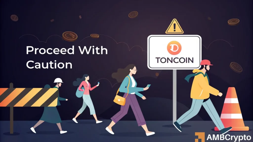 Toncoin: How profit-taking pressure can cap TON's rally