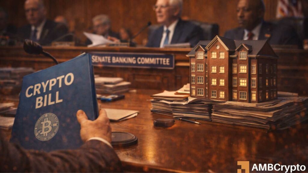 Crypto bill faces likely delay as Senate Banking shifts to housing policy -Report 