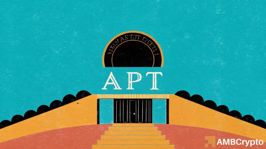 Aptos [APT] nears $1-support as $12.7M token unlock raises inflation fears