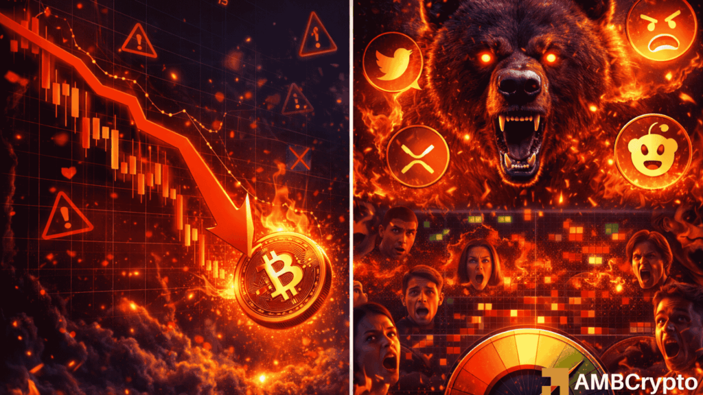 Bitcoin sentiment plunges to multi-month lows as price rebounds from $74.5K
